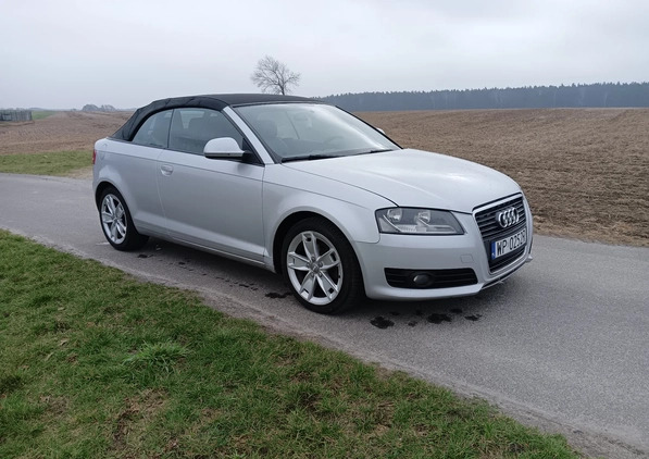 Audi A3 cena 25400 przebieg: 253900, rok produkcji 2010 z Gostynin małe 326